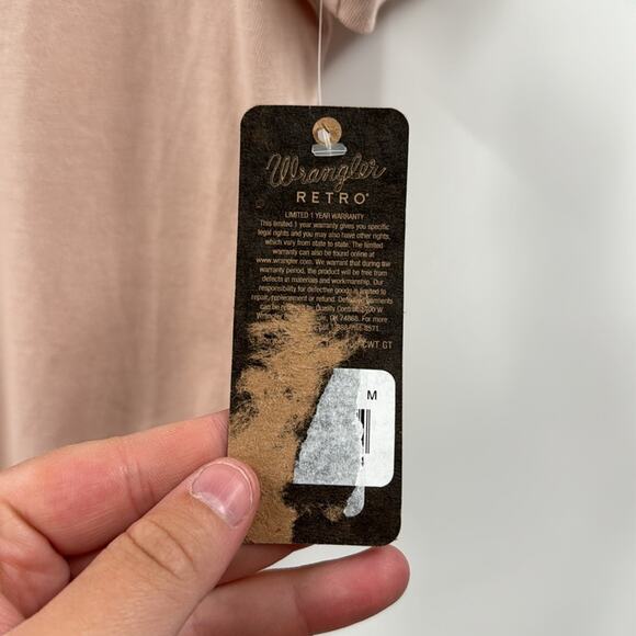 NWT Wrangler Rope Logo Graphic Short-Sleeve T-Shirt - Picture 3 of 6